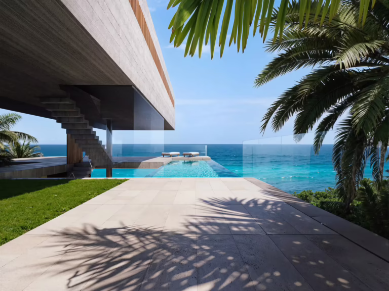 Arquitectura: render de la Casa BLNDR, proyecto NOA